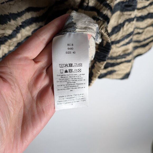 Ganni Animal print crop t - Picture 4 of 4